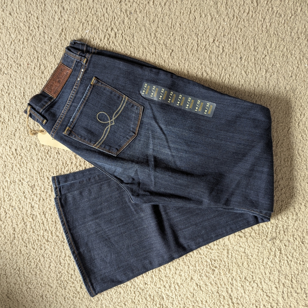Lucky Brand Indigo Wide Leg Jeans - Picture 3 of 3